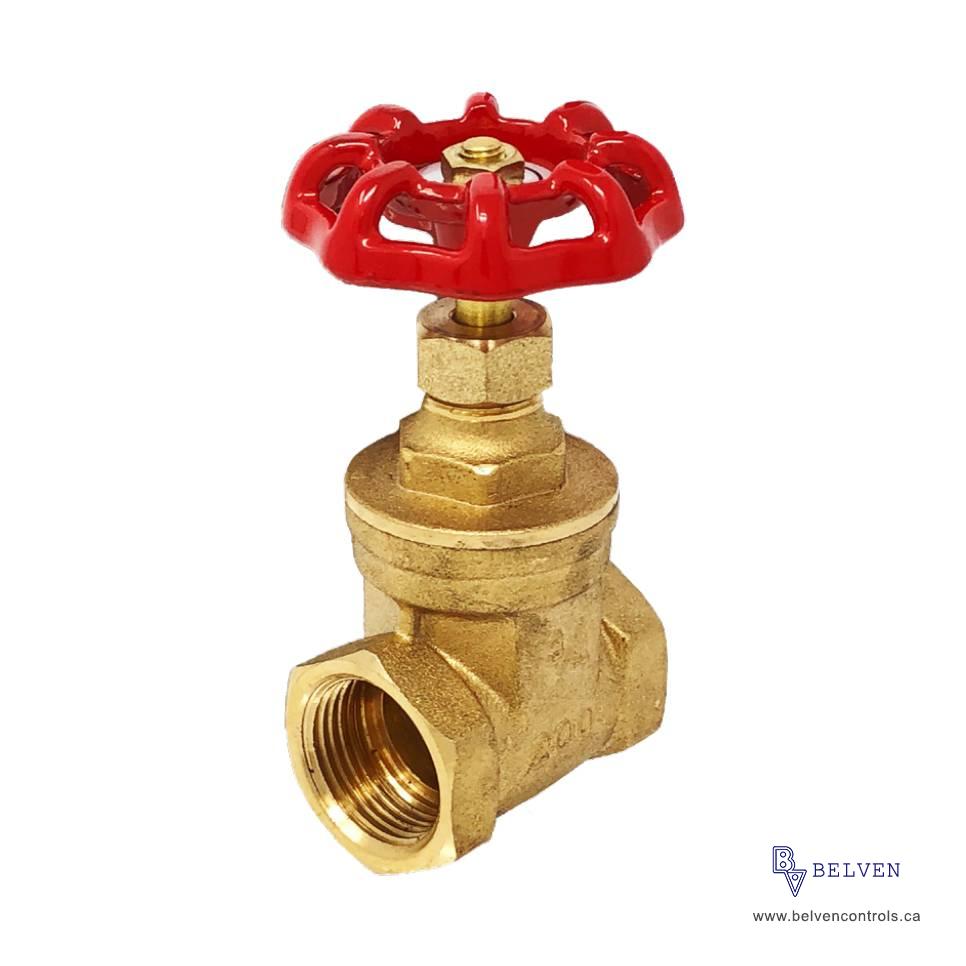 200 WOG BRASS NRS GATE VALVE NPT ENDS Brass Valves Belven